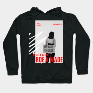 abortion, Restore Roe V Wade Hoodie